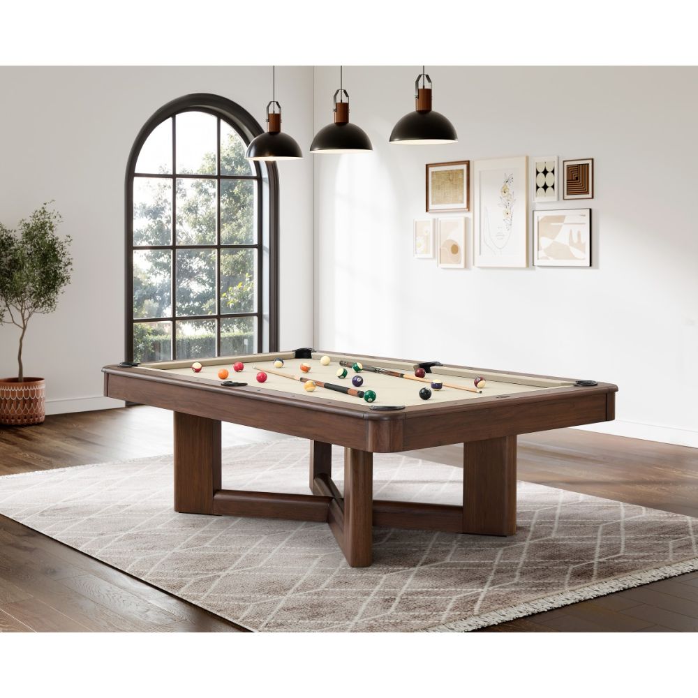 8′ Ashford Pool Table (Dark Walnut)