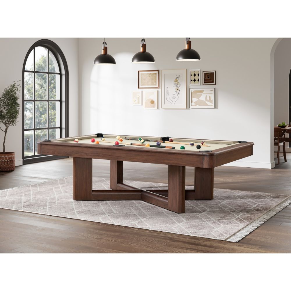 8′ Ashford Pool Table (Dark Walnut)