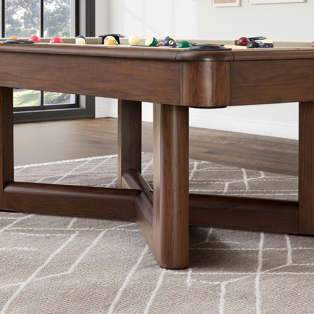8′ Ashford Pool Table (Dark Walnut)