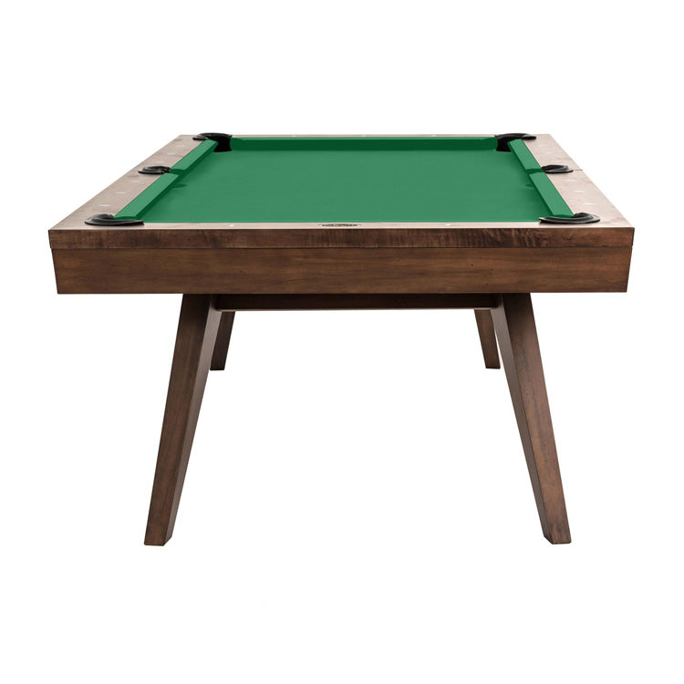 8′ Oslo Pool Table (Whiskey) w/Dining Top