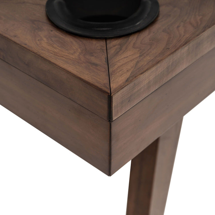 8′ Oslo Pool Table (Whiskey) w/Dining Top