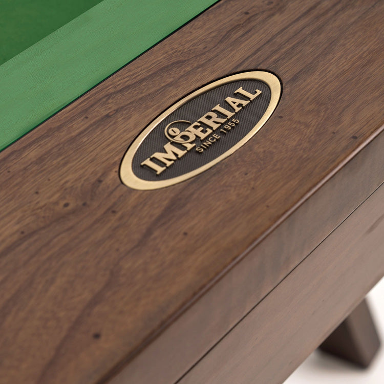 8′ Oslo Pool Table (Whiskey) w/Dining Top