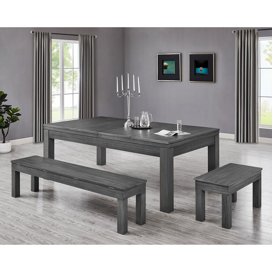 7′ & 8′ Penelope Pool Table w/Dining Top (Kona)