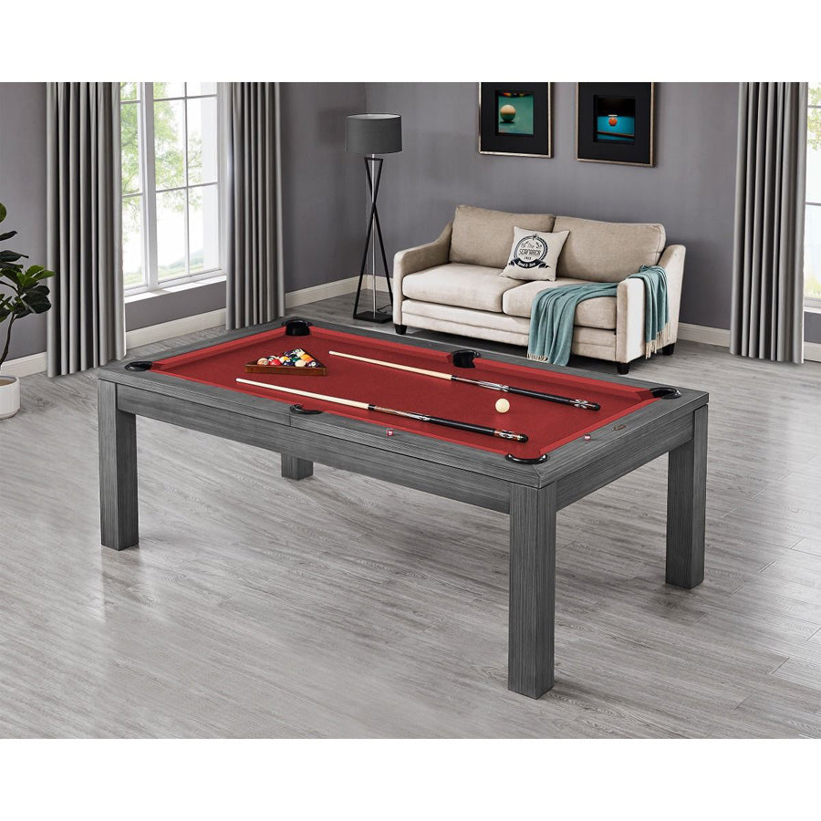 7′ & 8′ Penelope Pool Table w/Dining Top (Kona)