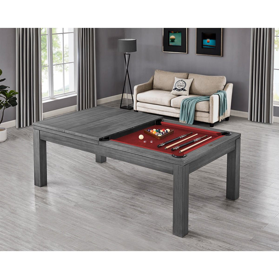 7′ & 8′ Penelope Pool Table w/Dining Top (Kona)