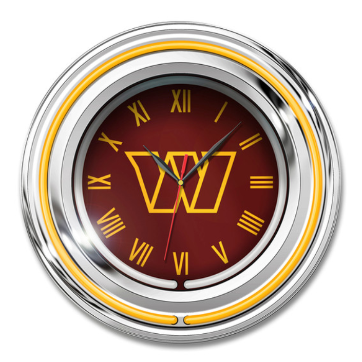 Officially Licensed NFL Neon Clock (Pick your team)