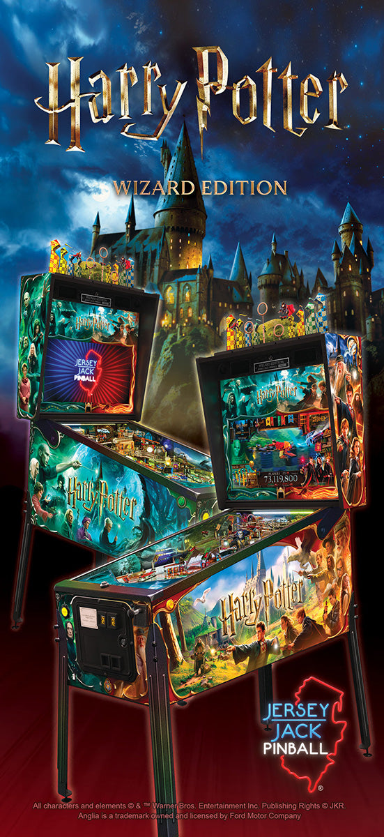 Harry Potter (Wizard Edition) Pinball Machine / PRE-ORDER DEPOSIT