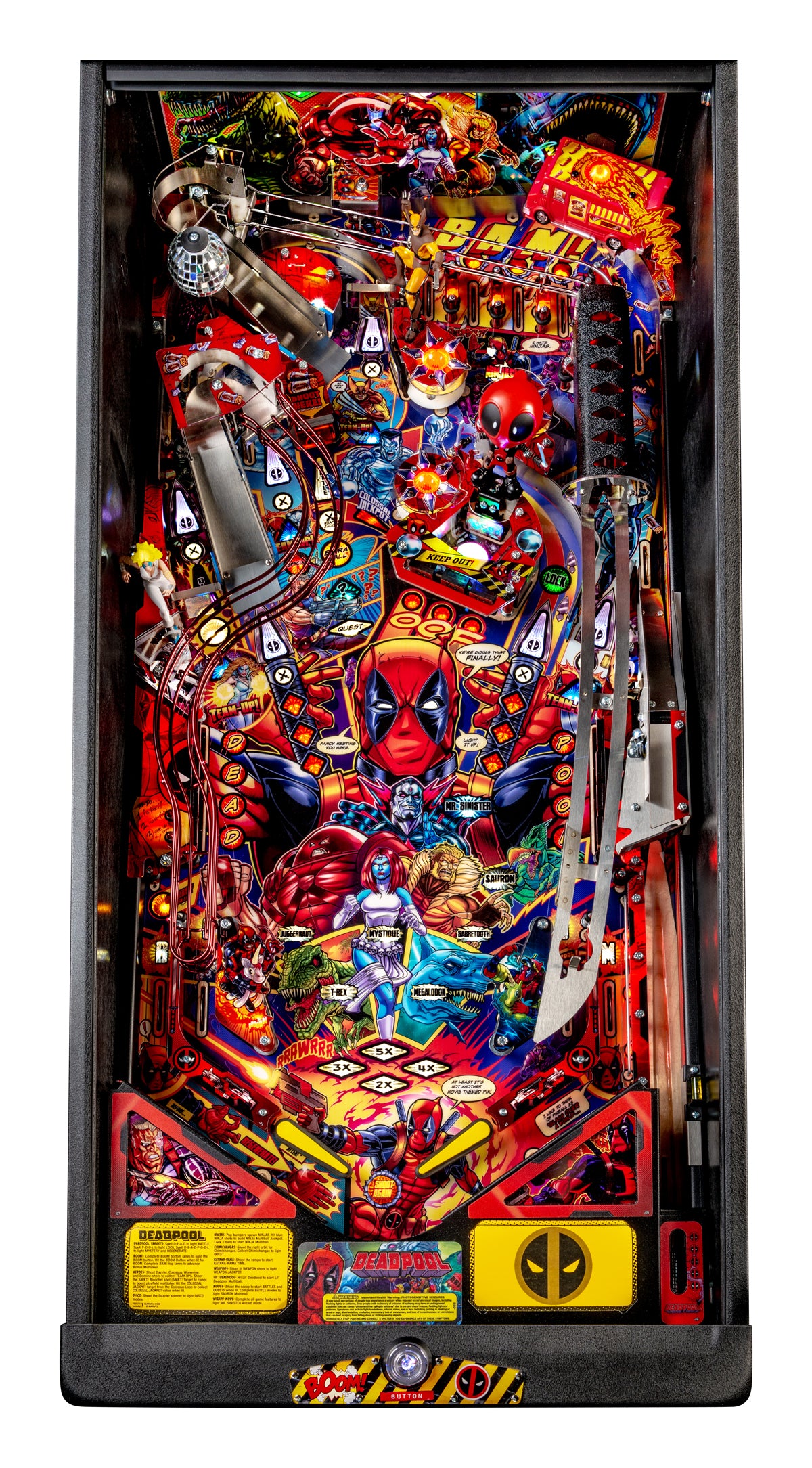 Deadpool (Premium) Pinball Machine