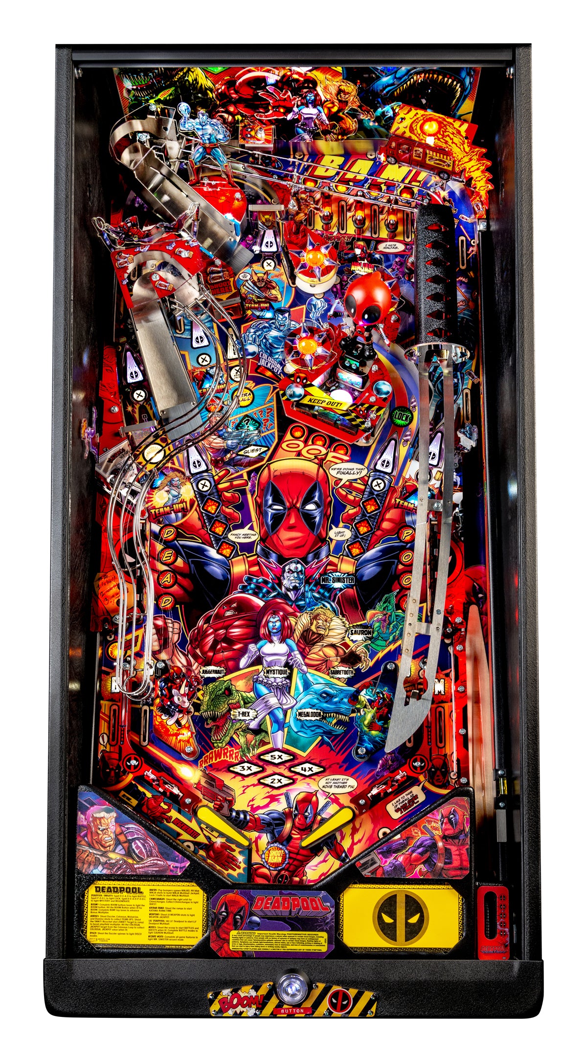 Deadpool (Pro) Pinball Machine