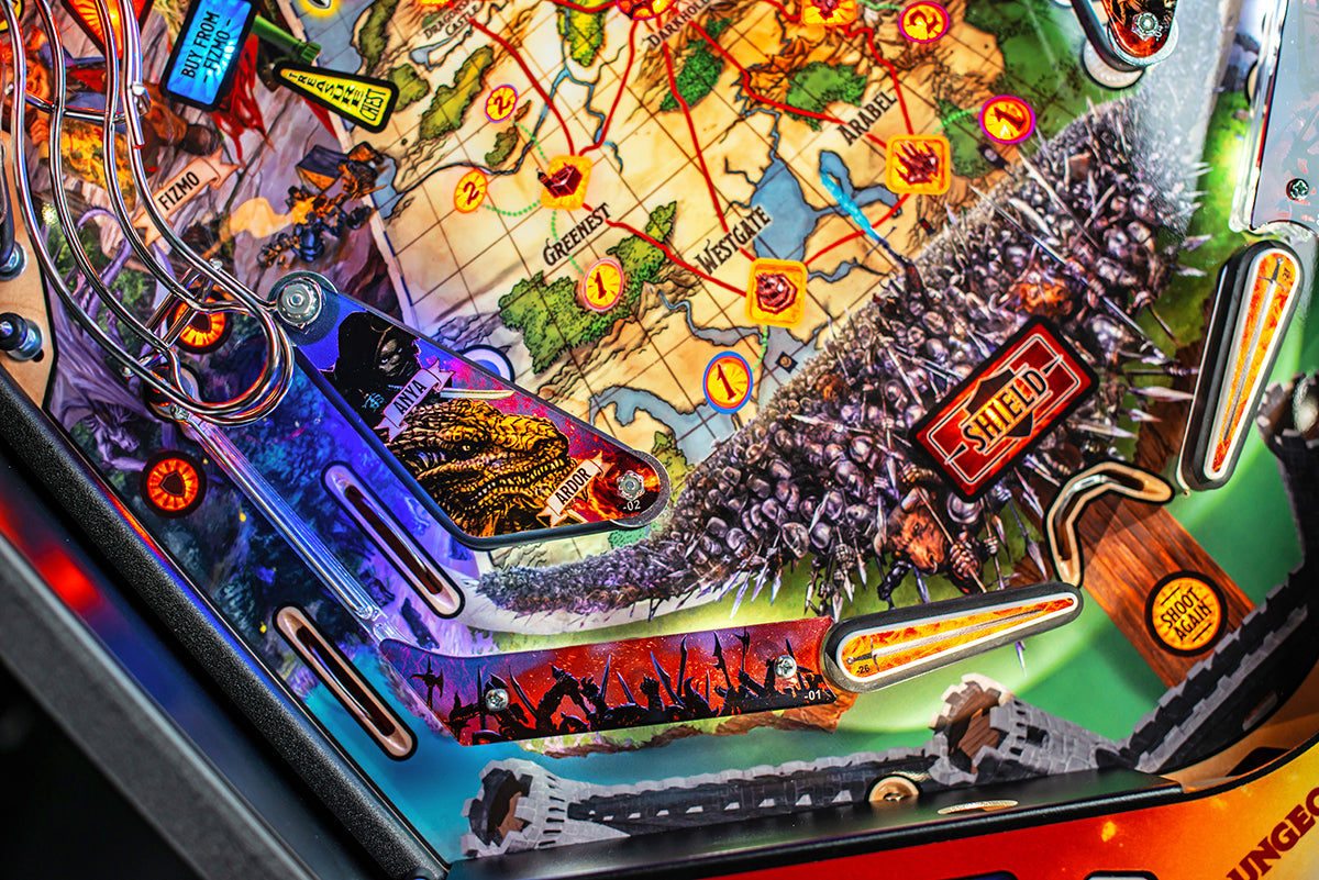Dungeons & Dragons, The Tyrant's Eye (Premium) Pinball Machine (PRE-ORDER DEPOSIT)