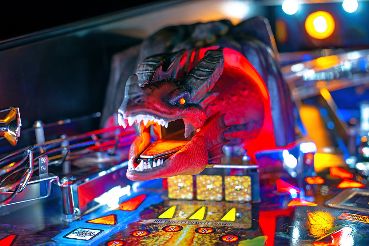 Dungeons & Dragons, The Tyrant's Eye (Premium) Pinball Machine (PRE-ORDER DEPOSIT)