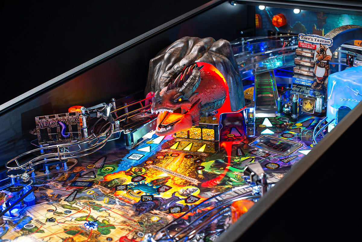Dungeons & Dragons, The Tyrant's Eye (Premium) Pinball Machine (PRE-ORDER DEPOSIT)