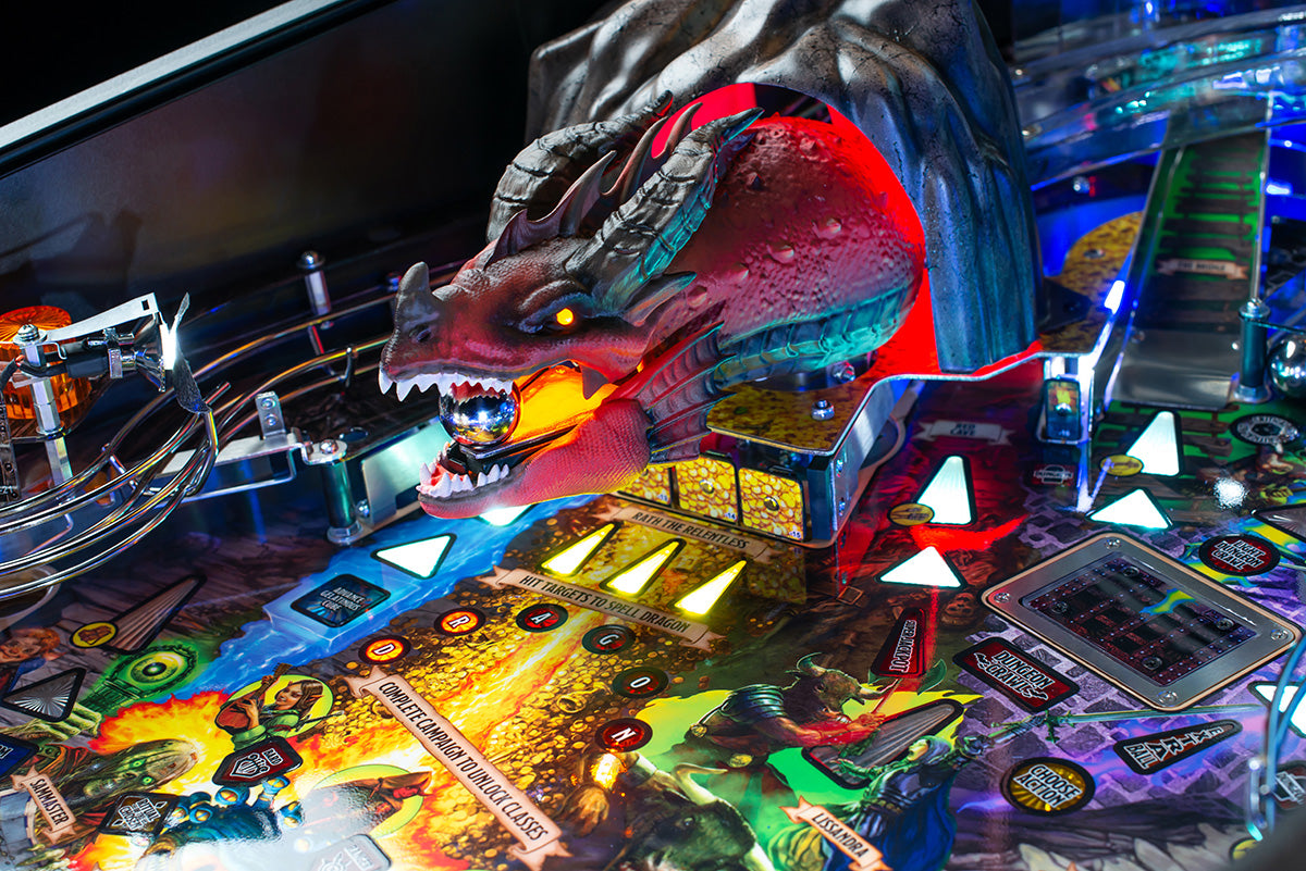 Dungeons & Dragons, The Tyrant's Eye (Premium) Pinball Machine (PRE-ORDER DEPOSIT)
