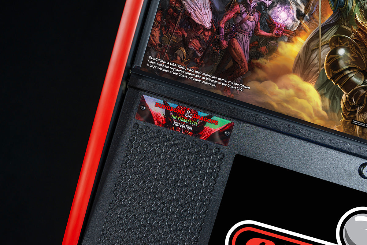 Dungeons & Dragons, The Tyrant's Eye (Pro) Pinball Machine (PRE-ORDER DEPOSIT)