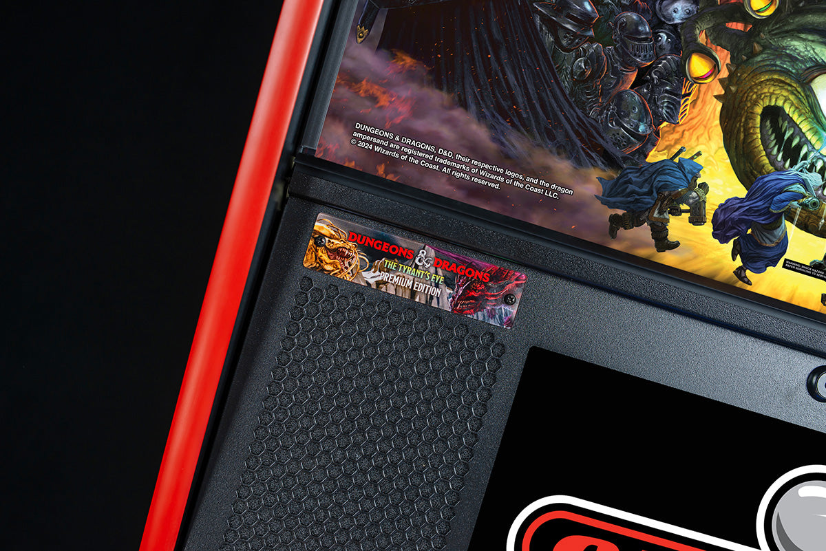 Dungeons & Dragons, The Tyrant's Eye (Premium) Pinball Machine (PRE-ORDER DEPOSIT)