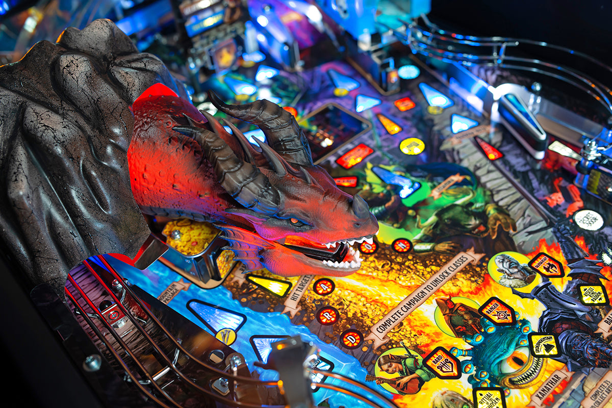 Dungeons & Dragons, The Tyrant's Eye (Pro) Pinball Machine (PRE-ORDER DEPOSIT)