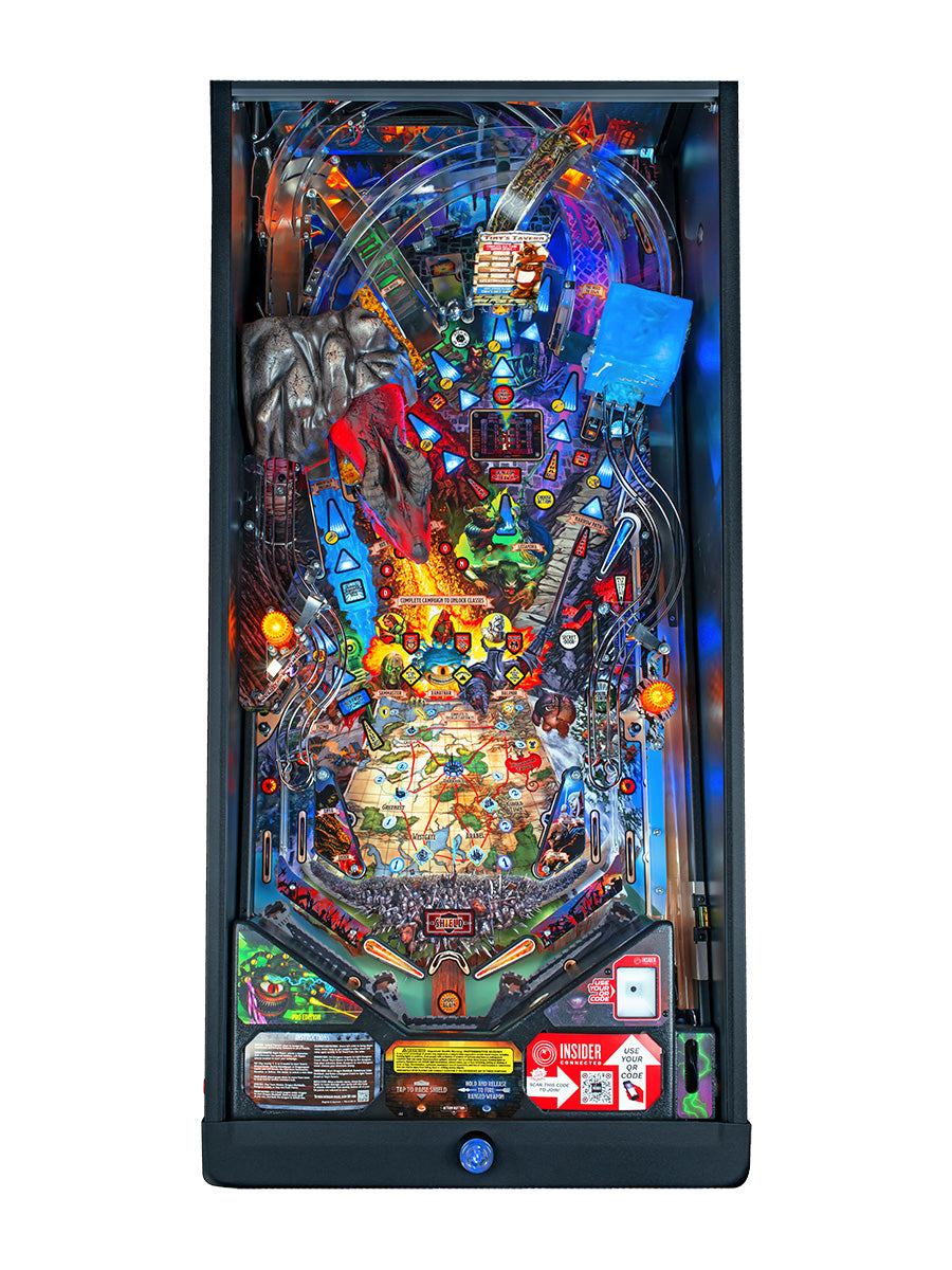 Dungeons & Dragons, The Tyrant's Eye (Pro) Pinball Machine (PRE-ORDER DEPOSIT)