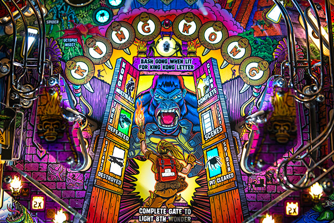 King Kong: Myth of Terror Island (Pro) Pinball Machine / PRE-ORDER