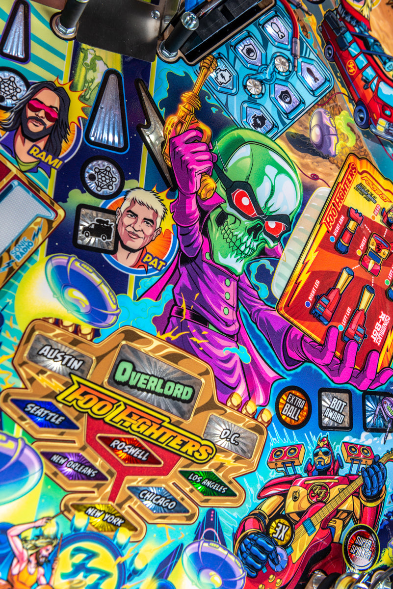 Foo Fighters (Premium) Pinball Machine