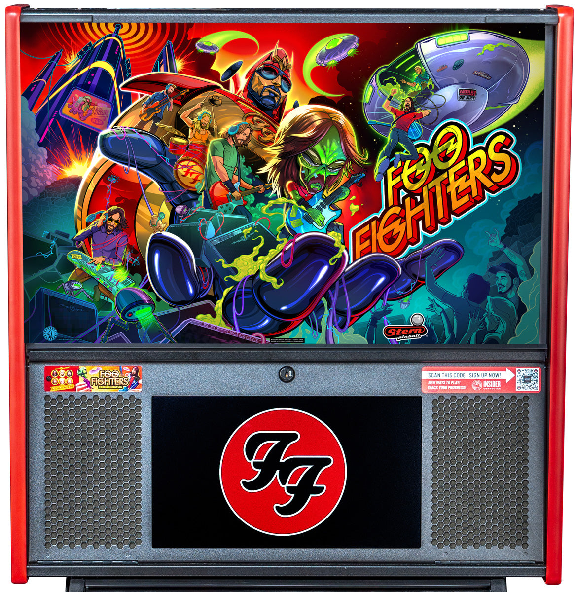 Foo Fighters (Premium) Pinball Machine