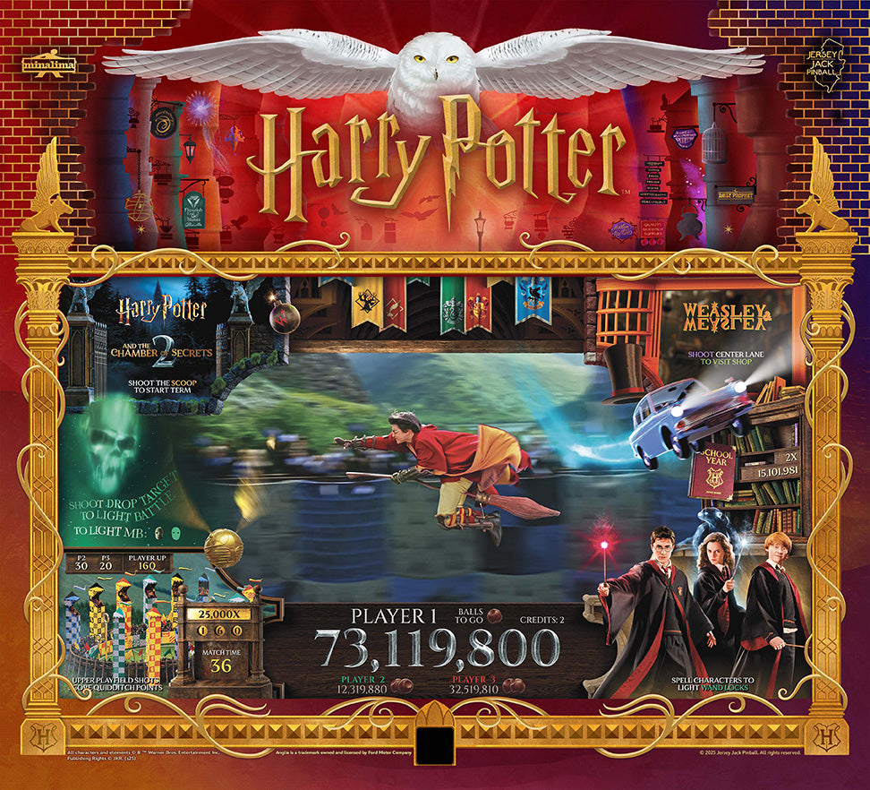 Harry Potter (Collectors Edition) Pinball Machine / PRE-ORDER DEPOSIT