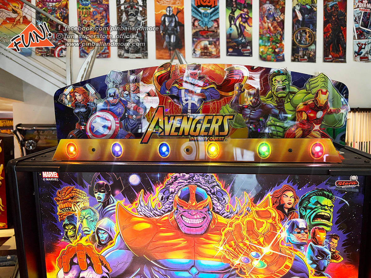 Avengers: Infinity Quest (Premium) Pinball Machine - LOADED! Home Use Only!