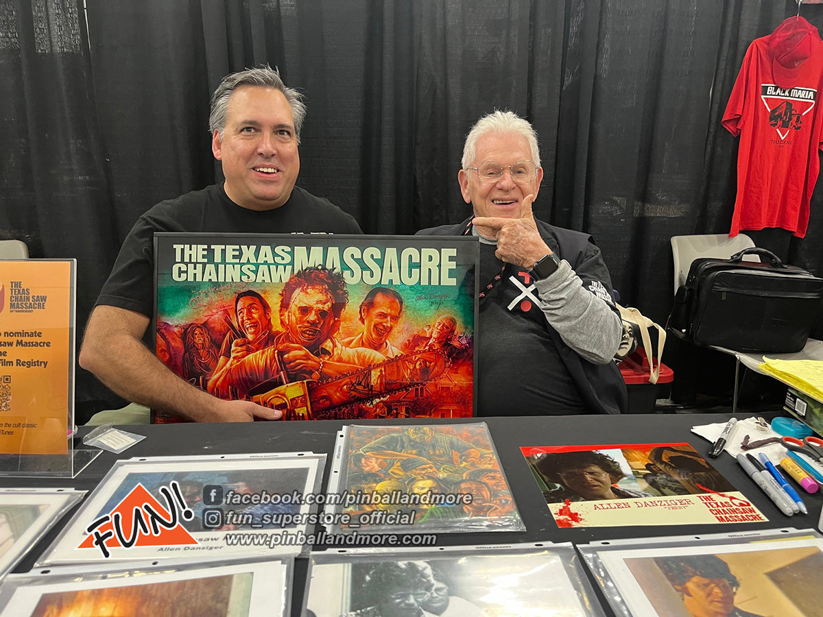 The Texas Chainsaw Massacre (Collectors Edition #44) Pinball Machine - AUTOGRAPHED!