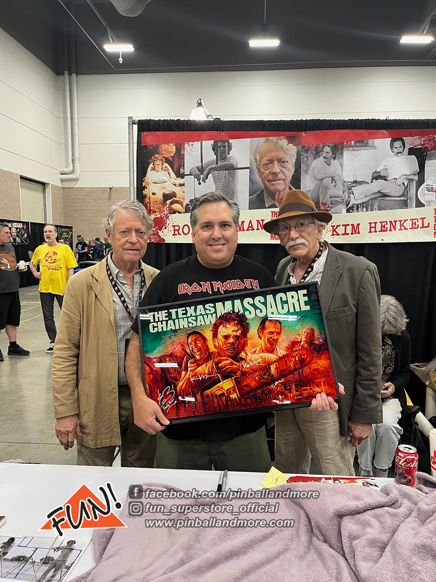 The Texas Chainsaw Massacre (Collectors Edition #44) Pinball Machine - AUTOGRAPHED!