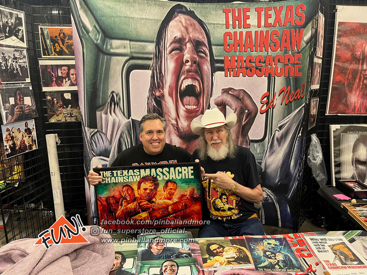 The Texas Chainsaw Massacre (Collectors Edition #44) Pinball Machine - AUTOGRAPHED!