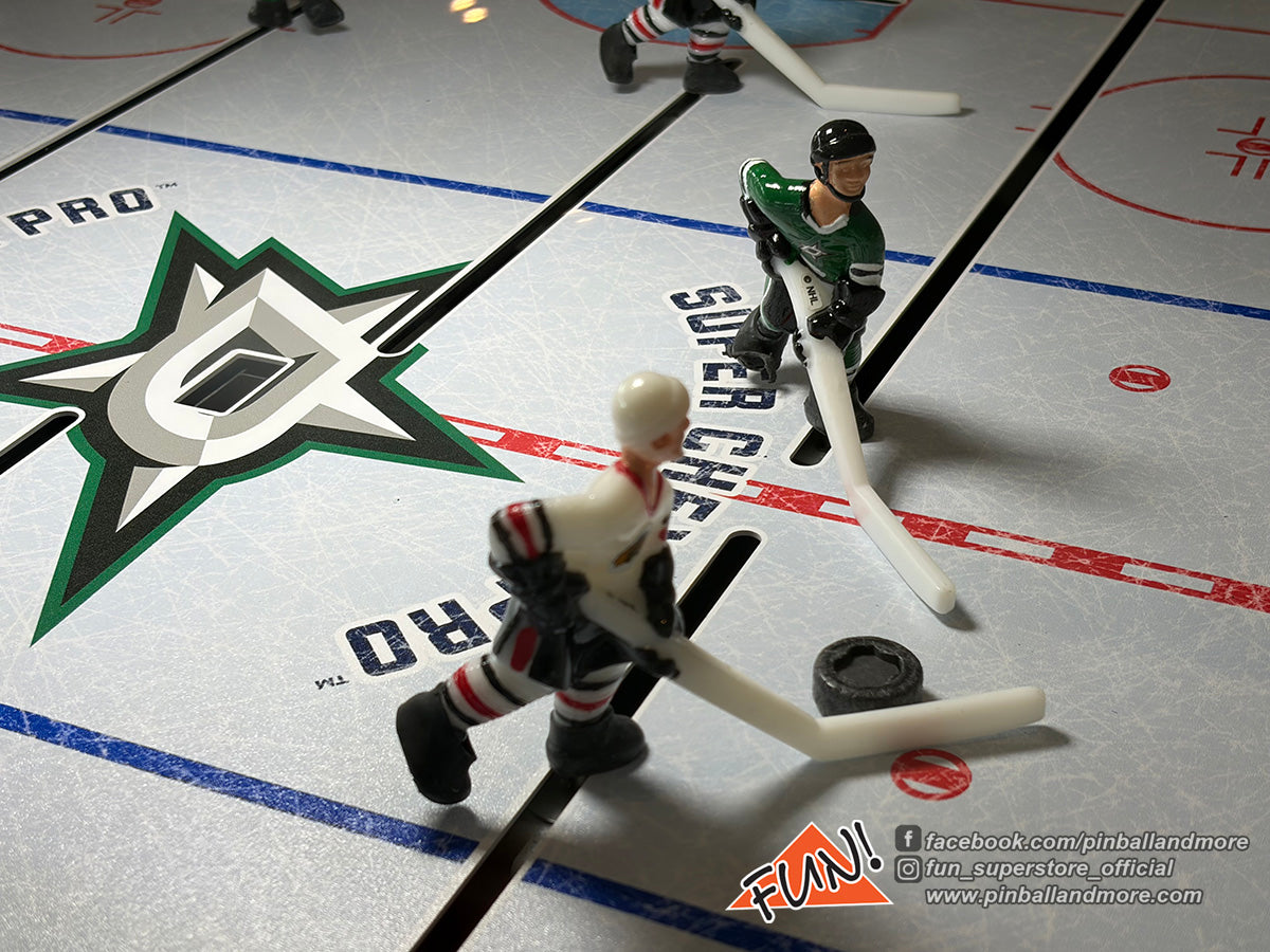 NHL Super Chexx Pro Bubble Hockey (Dallas Star vs Chicago Blackhawks)