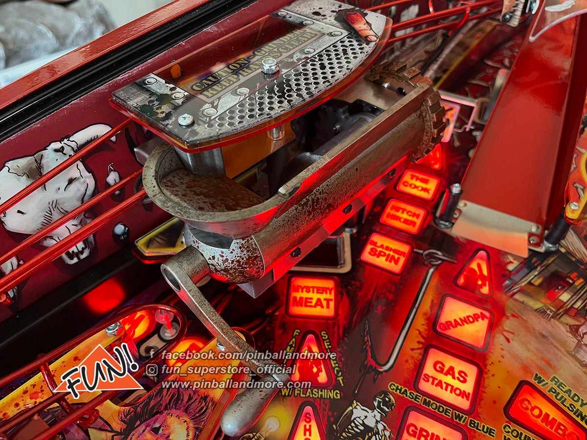 The Texas Chainsaw Massacre (Collectors Edition #44) Pinball Machine - AUTOGRAPHED!