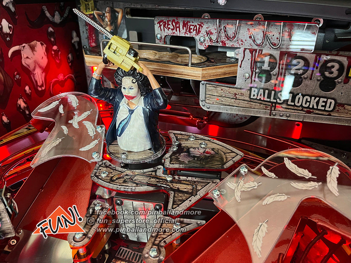 The Texas Chainsaw Massacre (Collectors Edition #44) Pinball Machine - AUTOGRAPHED!
