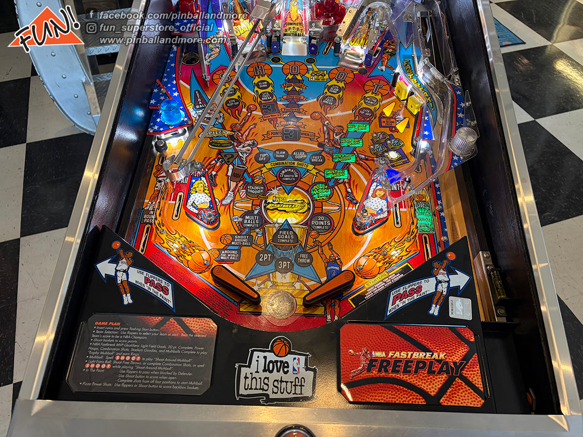 NBA Fastbreak Pinball Machine