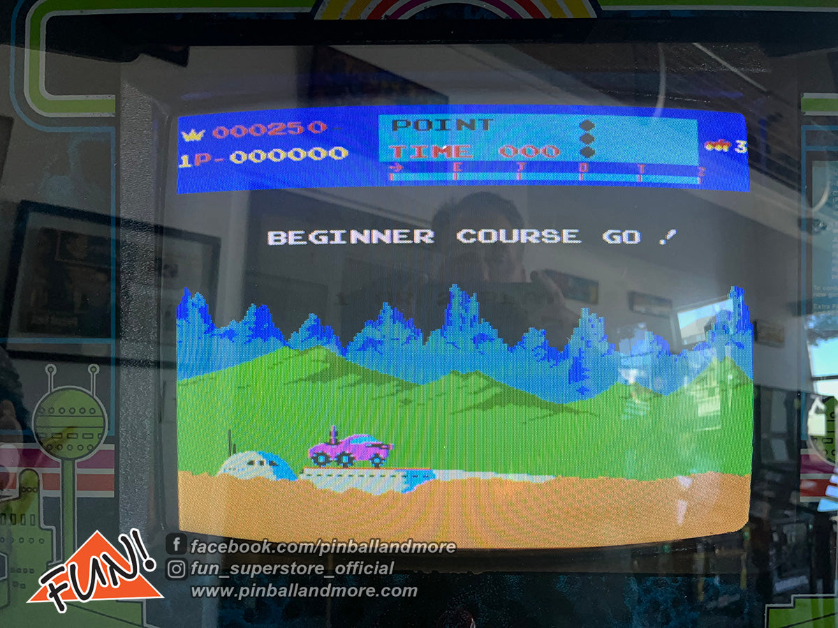 Moon Patrol Arcade Game (Classic)