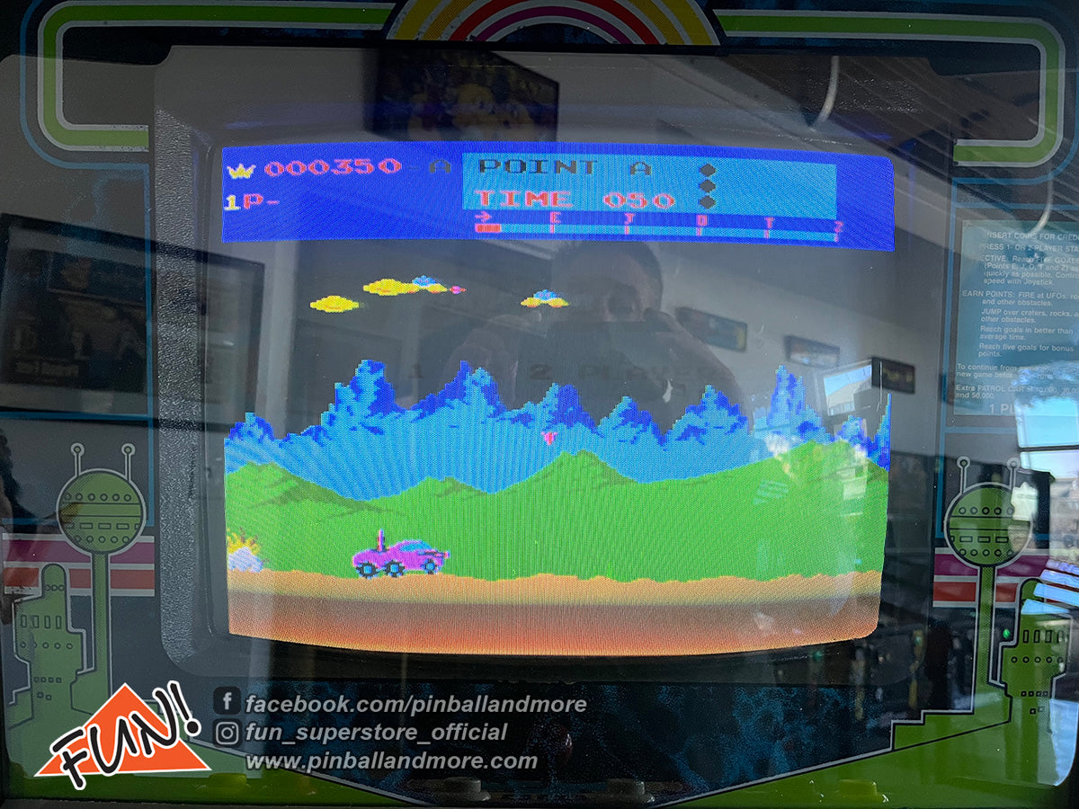 Moon Patrol Arcade Game (Classic)