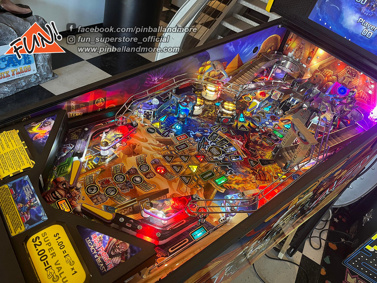 Iron Maiden (Premium) Pinball Machine - Home Use Only w/Mods!