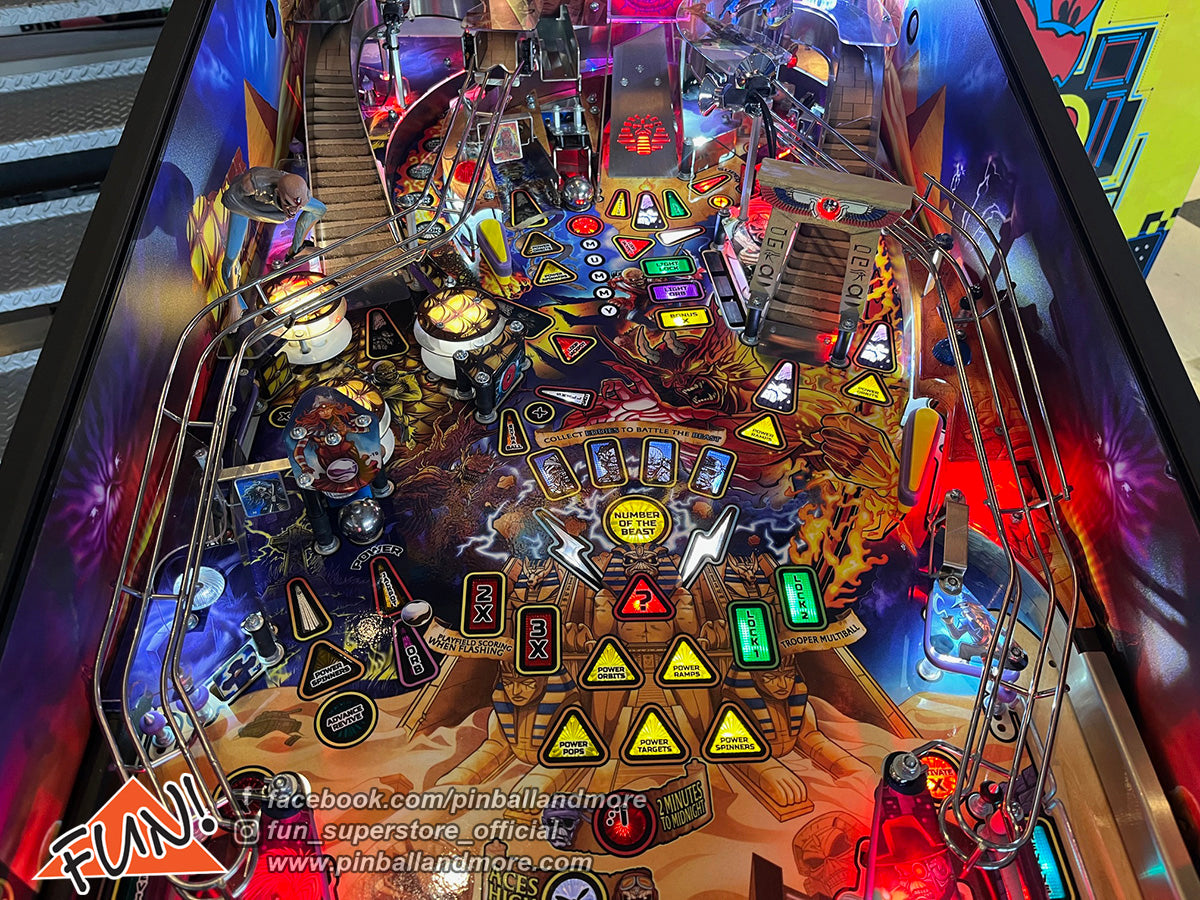 Iron Maiden (Premium) Pinball Machine - Home Use Only w/Mods!