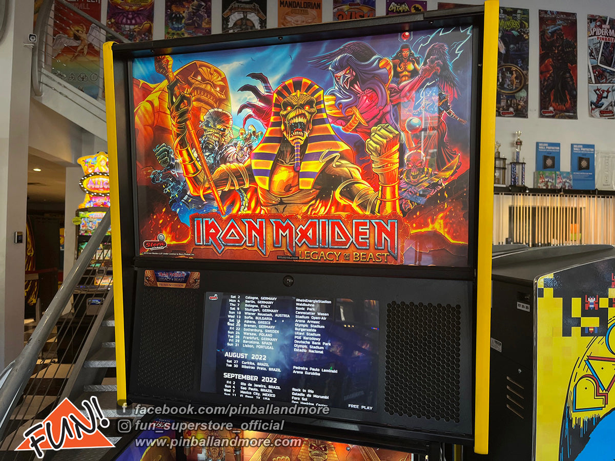 Iron Maiden (Premium) Pinball Machine - Home Use Only w/Mods!