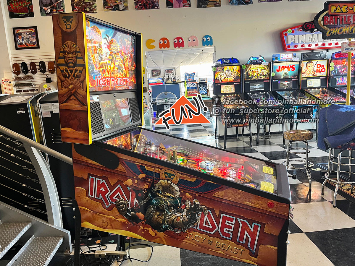 Iron Maiden (Premium) Pinball Machine - Home Use Only w/Mods!