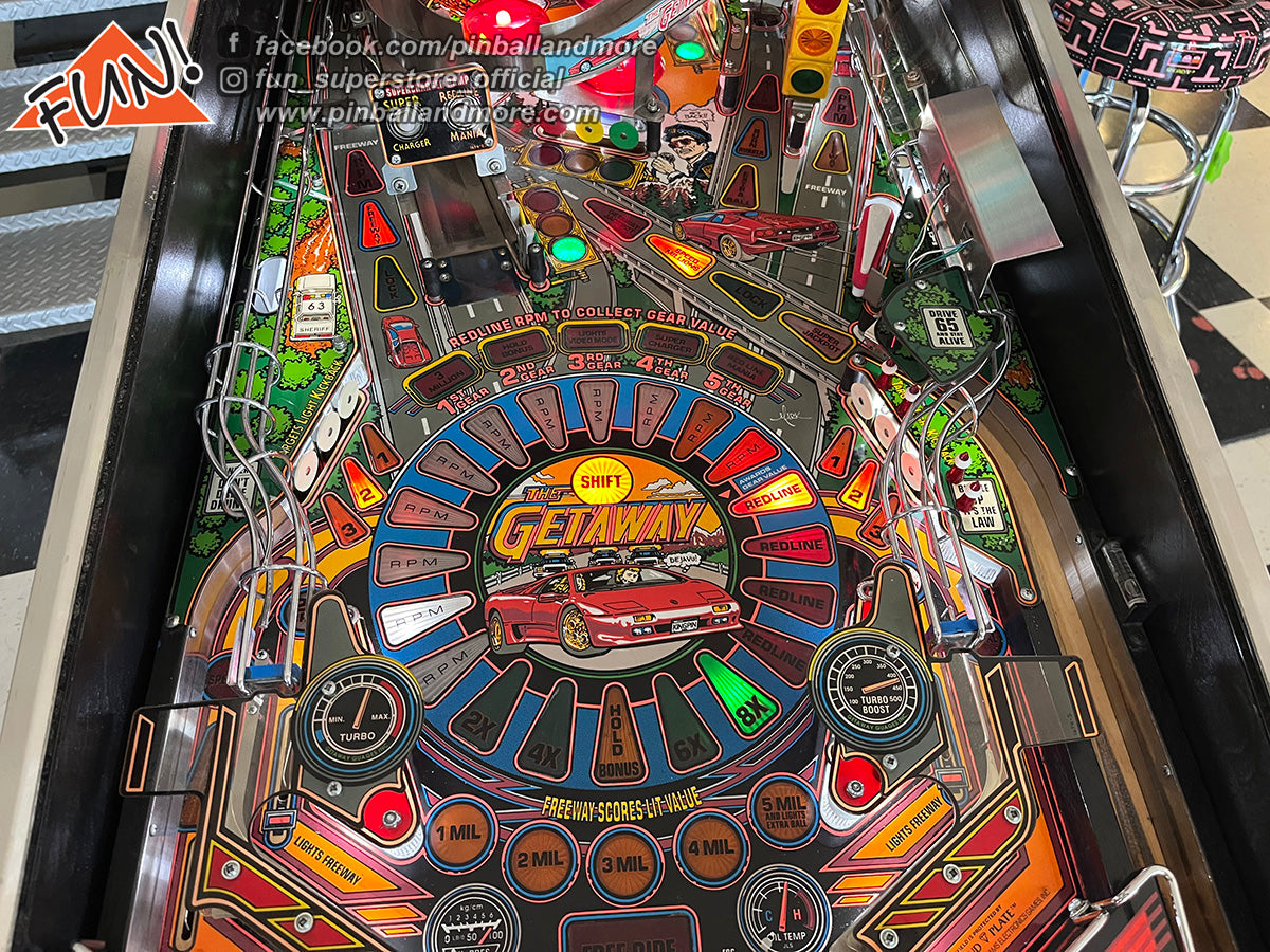 High Speed 2: The Getaway Pinball Machine