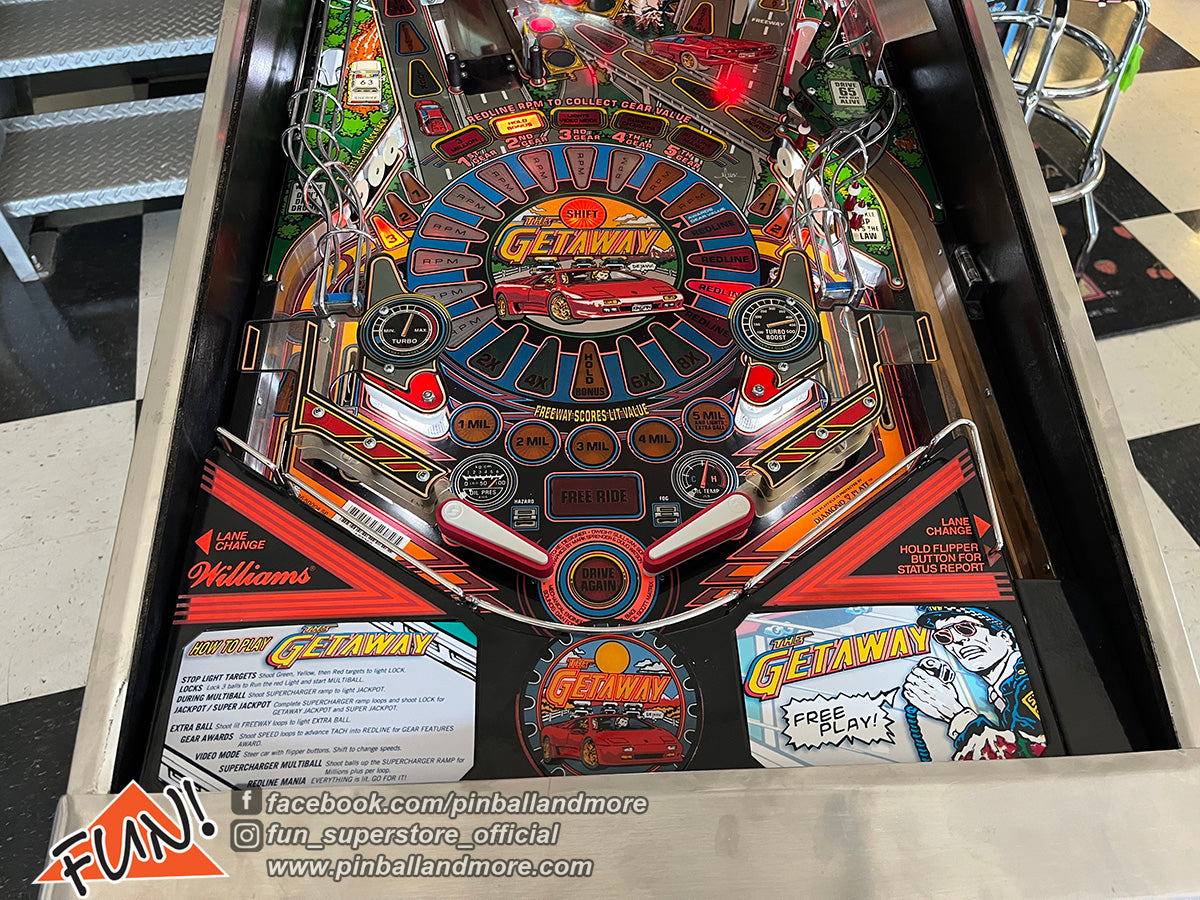 High Speed 2: The Getaway Pinball Machine