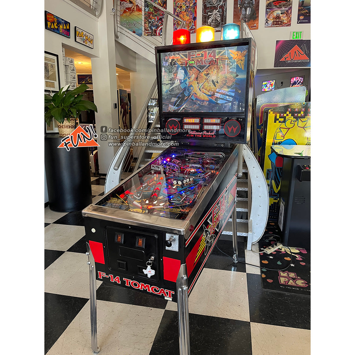 F-14 Tomcat Pinball Machine