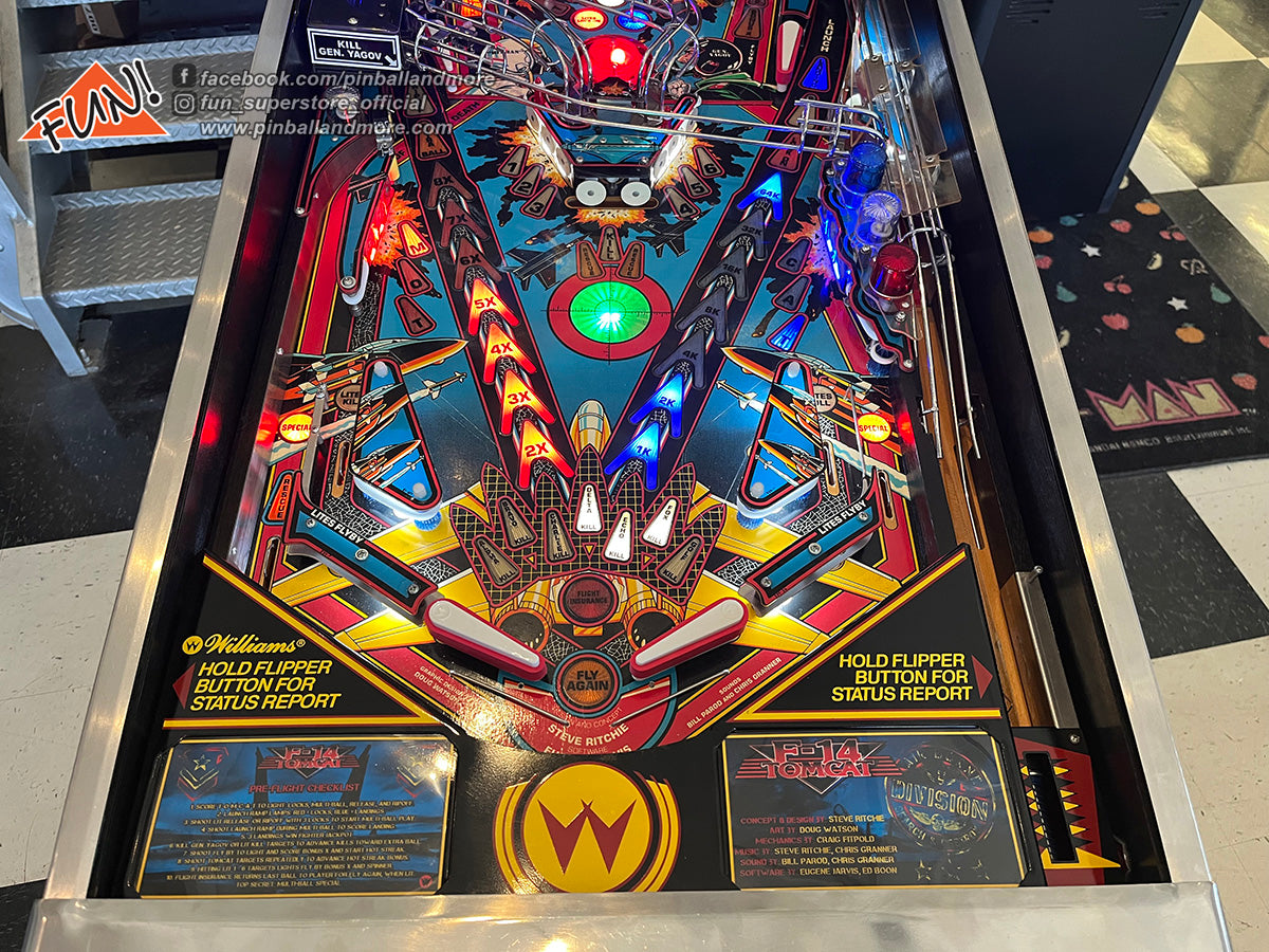 F-14 Tomcat Pinball Machine