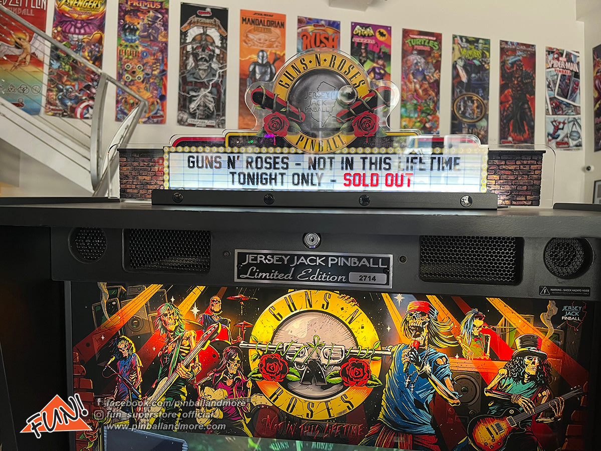 Guns N' Roses (Limited Edition #2714) Pinball Machine