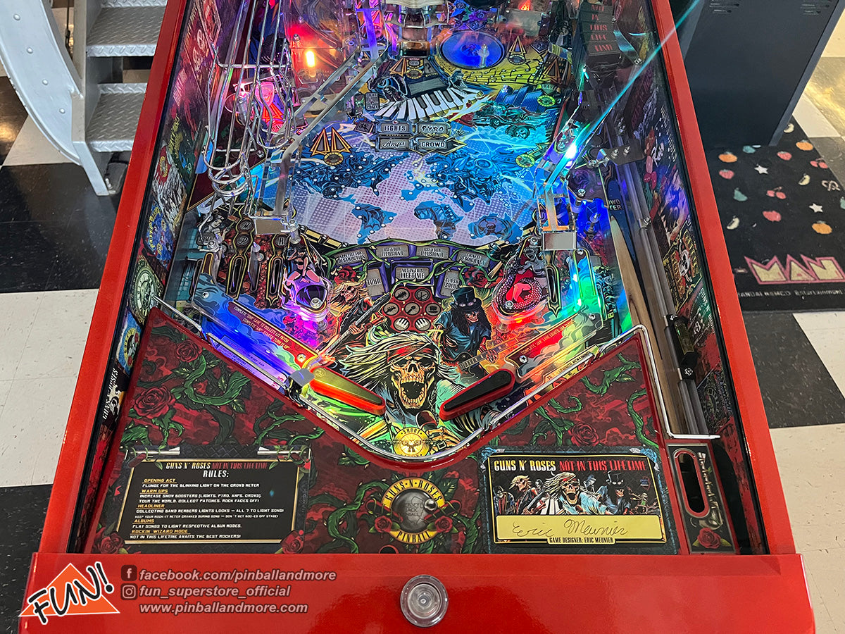 Guns N' Roses (Limited Edition #2714) Pinball Machine