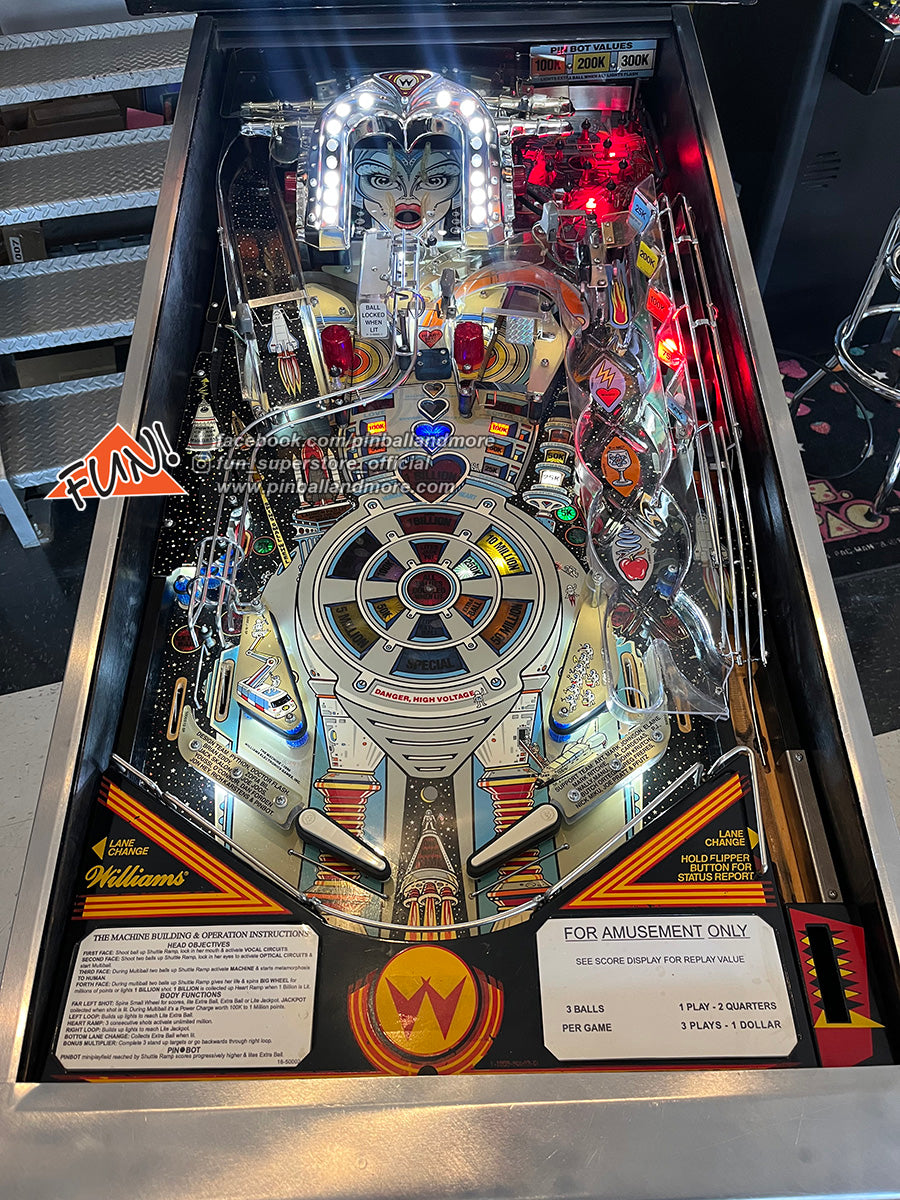The Machine: Bride of PinBot Pinball Machine
