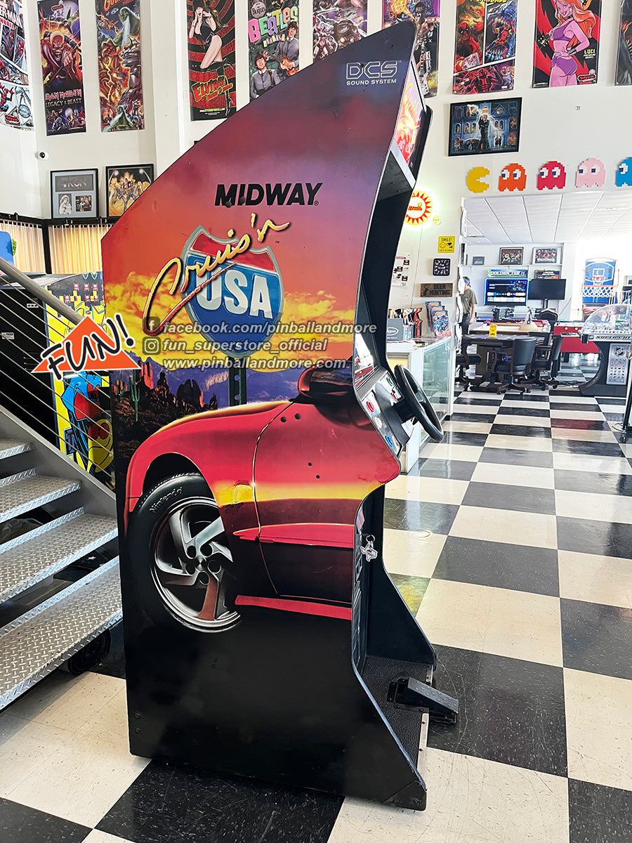 Cruis'n USA (Upright) Arcade Driving Game