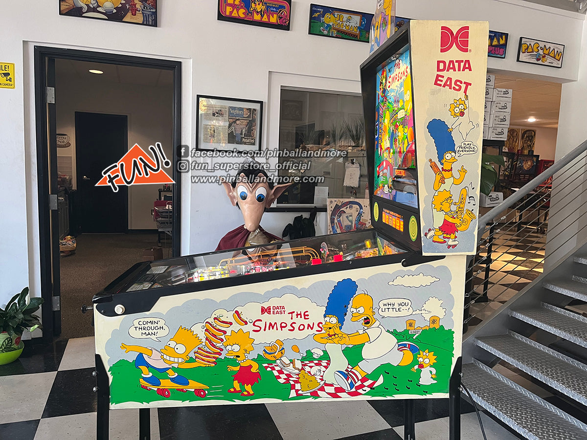 The Simpsons Pinball Machine