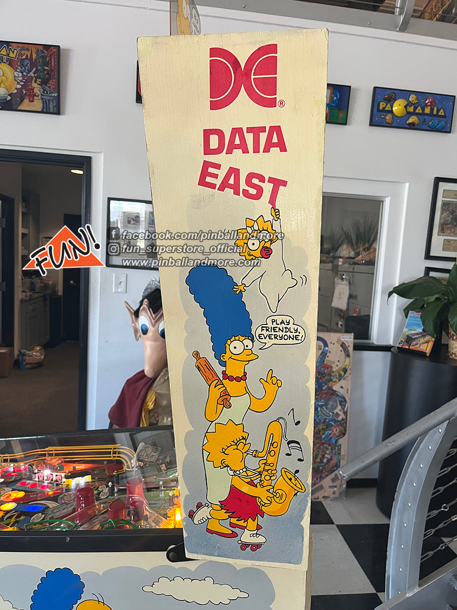 The Simpsons Pinball Machine