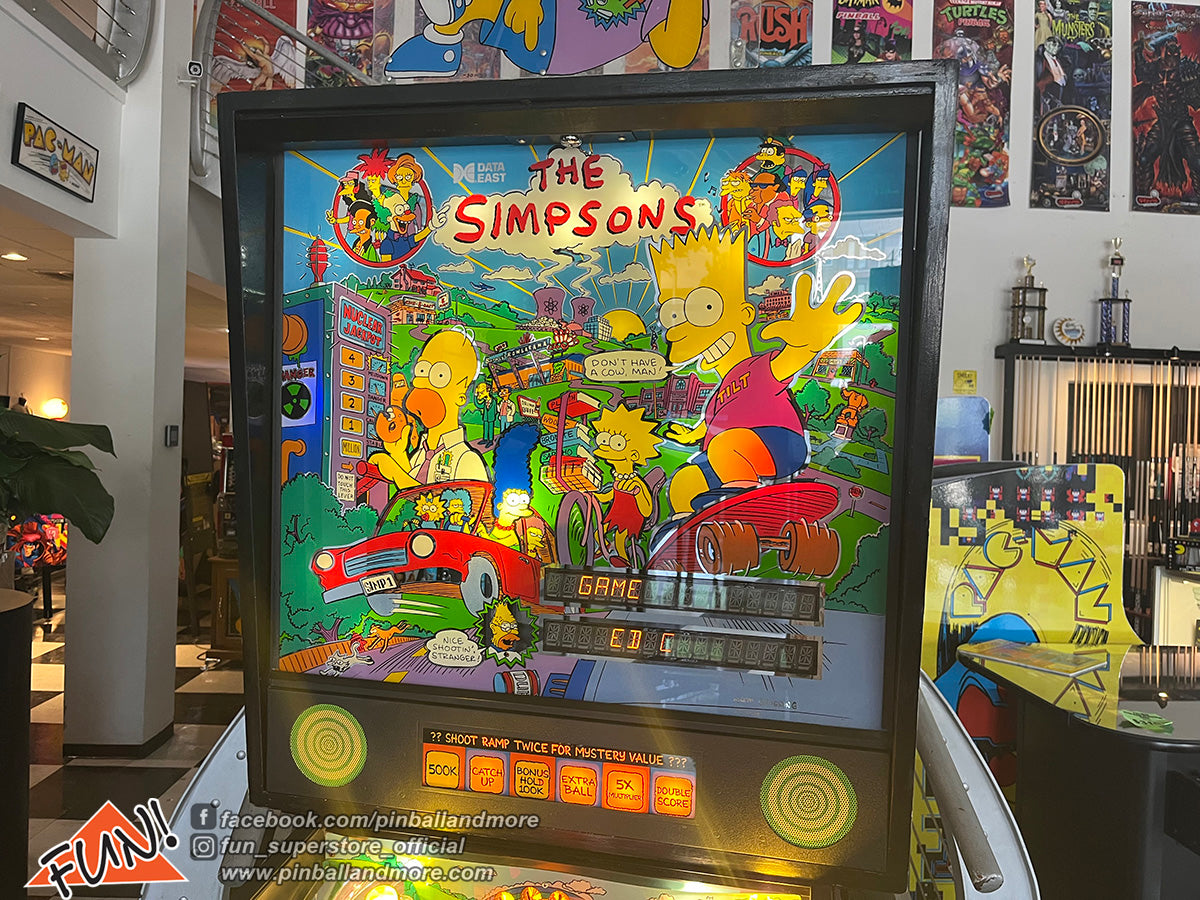 The Simpsons Pinball Machine
